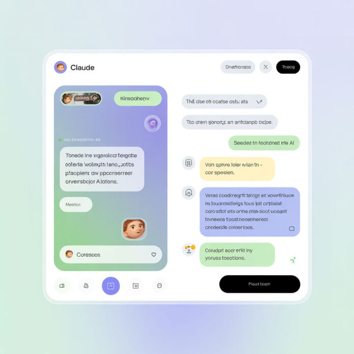 Claude AI interface chatbot Anthropic