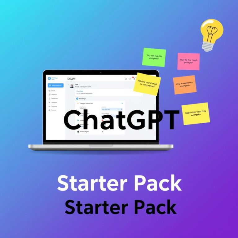 Prompt ChatGPT Gratuit Starter Pack : Les Meilleur